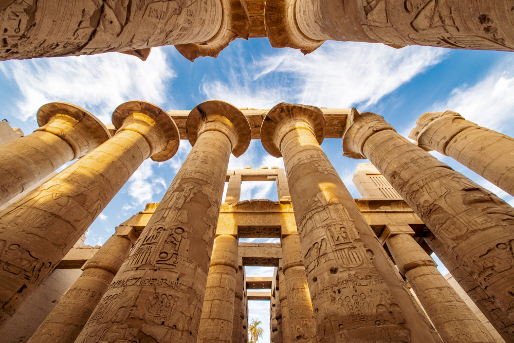 La columnata de karnak