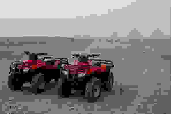 Excursión en cuatrimotor por las pirámides de Giza