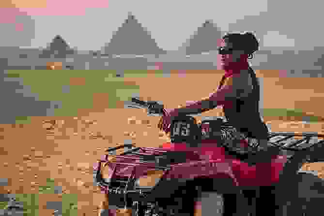 Excursión en cuatrimotor por las pirámides de Giza